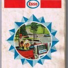 Esso New England Road Map 1968 Humble Oil