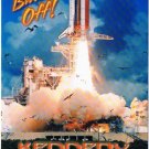 Cape Canaveral Florida Postcard Blast Off Kennedy Space Center Endeavor Pad 39B
