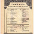 March Of The Dwarfs Sheet Music Edvard Grieg