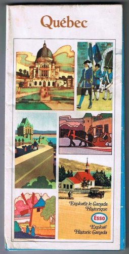 Quebec Esso Road Map 1970