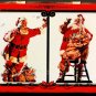 Coca Cola Nostalgia Playing Cards (2 Packs) Decorative Tin Santa Claus 1994
