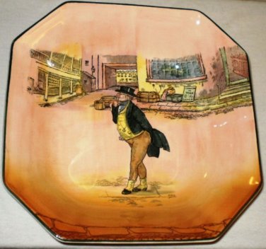 Royal Doulton Dickensware Mr Pickwick Signed Noke Dish