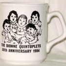 Dionne Quintuplets Canada 50th Anniversary Mug 1984 England