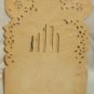 Germany Die Cut Valentine Card Vintage Honeycomb Fold Out Boy Girl Birds Roses