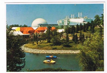 Toronto Ontario Postcard Ontario Place Pedal Boats