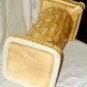 Wade Majolica Budgie Bird Water Fountain  Well Yellow Pitcher Vase 10 1/2" 1930s