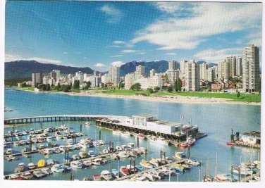 British Columbia Postcard Vancouver English Bay