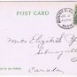 Mt Clemens Michigan Postcard Clinton River 1907