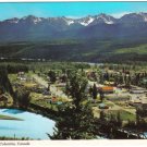 British Columbia Postcard Golden Entrance Rogers Pass Kicking Horse Columbia