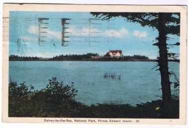 Prince Edward Island Postcard Delvey-By-The-Sea National Park 1940 Photogelatine