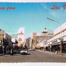 Nevada Postcard Freemont St Las Vegas Boulevard