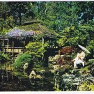 California Postcard San Francisco Japanese Tea Garden & Tea House From Entrance
