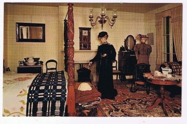 California Postcard San Diego Whaley House Museum Sitting Room