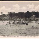 Cedar Harbour Ontario Postcard Bathing Beach Innisfil Park Lake Simcoe