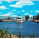 Sarnia Ontario Postcard Bluewater Bridge Yachts Boats Lake St Clair