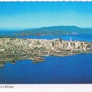 California Postcard San Francisco Skyline Bridge Alcatraz Transamerica Pyramid
