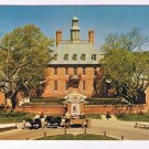 Virginia Postcard Williamsburg Governor's Palace Colonial