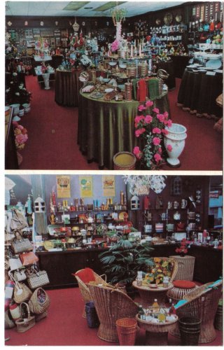 Ontario Postcard Woodstock McInnis Hardware & Gift Ltd