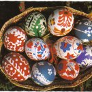 Hungary Postcard Happy Easter Holidays Easter Eggs
