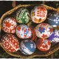 Hungary Postcard Happy Easter Holidays Easter Eggs