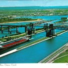 Ontario Postcard Sault Ste Marie International Bridge & Soo Locks