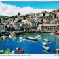 United Kingdom Postcard England Devon Brixham Harbour William of Orange Statue
