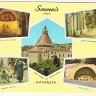 Holy Land Postcard Nazareth Multi View Annunciation Market Mary's Well