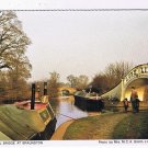 England UK Postcard Braunston Northamptonshire Canal Bridge Lady Line