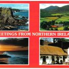 Northern Ireland Postcard Glens Of Antrim Mourne Mountains Multi View