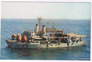 California Postcard SS Pigeon ASR-21 Scrapped 2012