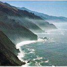 California Postcard Misty Trail Along Wonderful Highway 1