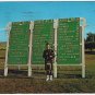 Nova Scotia Postcard Callander Highland Piper Direction Marker New Brunswick