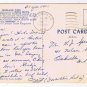 Nova Scotia Postcard Callander Highland Piper Direction Marker New Brunswick