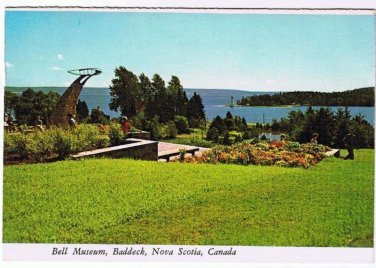 Baddeck Nova Scotia Postcard Bell Museum