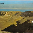 Israel Postcard Masada General View Dead Sea