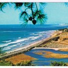 California Postcard Pacific Coastline San Diego County