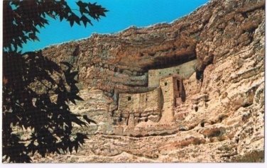 Arizona Postcard Camp Verde Montezuma Castle National Monument