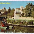 Texas Postcard San Antonio River Landscaped Banks