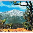 Colorado Postcard Pikes Peak From Rampart Range Road