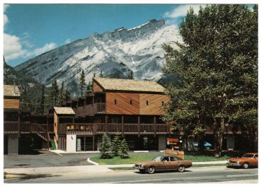 Alberta Postcard Banff Charltons Cedar Court