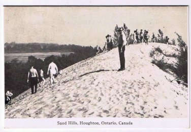 Houghton Ontario Postcard Sand Hills Park Farm