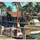 Florida Postcard Waterway Boats Docks
