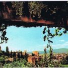 Spain Postcard Granada Gipsy Dance Alhambra in Background