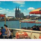 Germany Postcard Rhine and Church