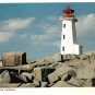 Nova Scotia Postcard Peggy's Cove Peggy's Point Lighthouse