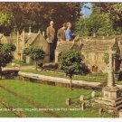 Bourton-On-The-Water England Postcard River & Memorial Model Village