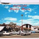 Nogales Mexico Postcard Greetings Sonora Old Cars 1960s Immigration Office Shops