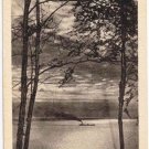 Point Grey British Columbia RPPC Postcard Sunset Ship Crossing Heliotype
