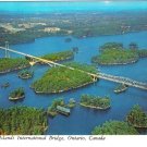 Ontario Postcard 1000 Islands International Bridge