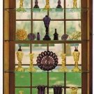 Cape Cod Massachusetts Postcard Sandwich Glass Museum Amethyst Yellow Window